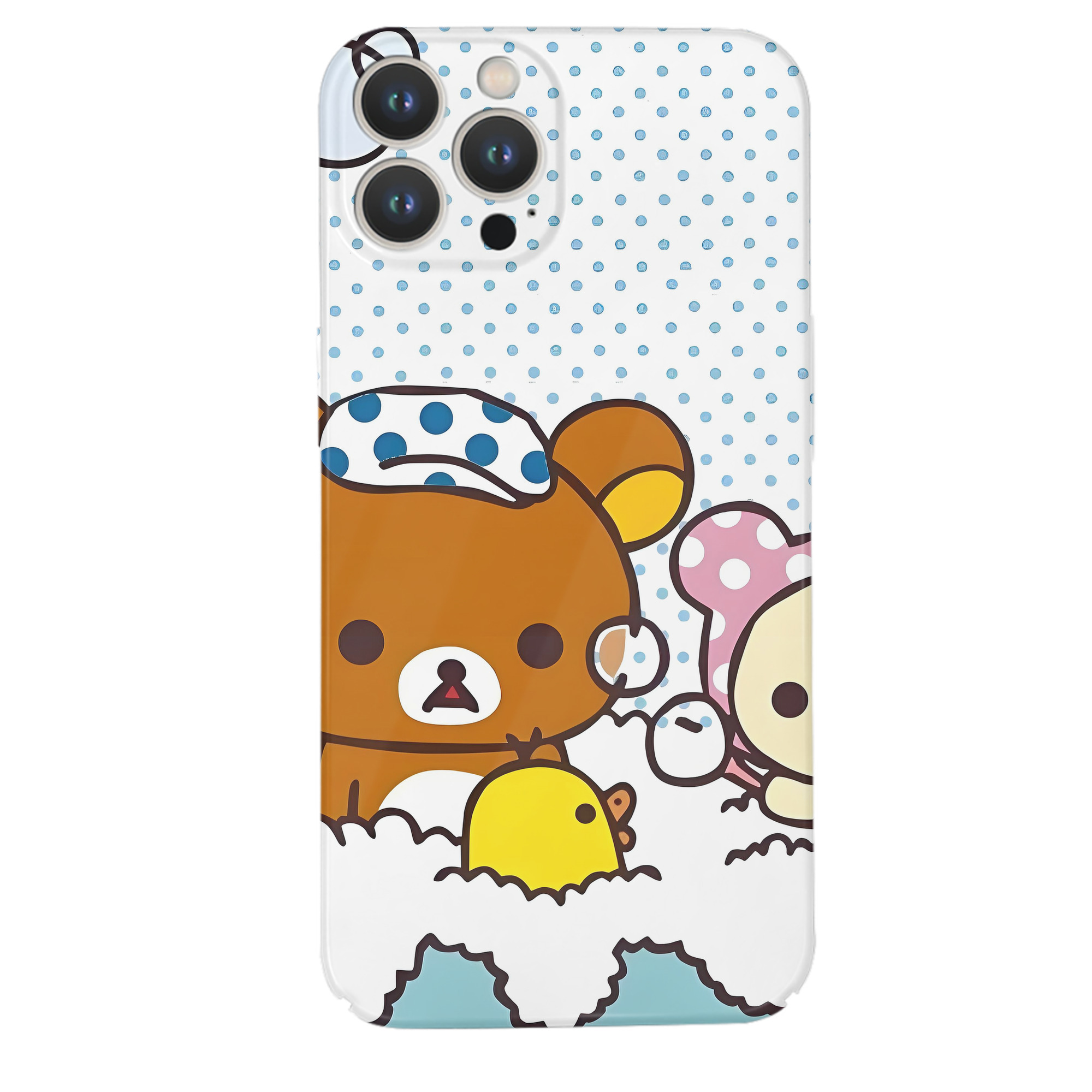 （画像用） リラックマ リラックマ キイロイトリ Rilakkuma Korilakkuma Kiiroitori 【iPhone 14シリーズ対応】ハードケース